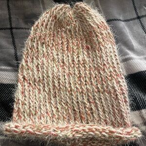 Cozy Multicolor Hand-Knit Beanie